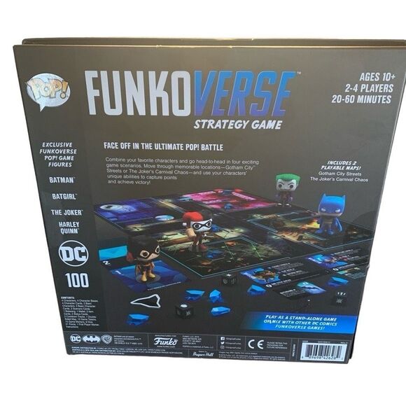 Funkoverse DC Strategy Game Batman Batwoman - Picture 3 of 7